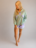 Striped Colorblock Set